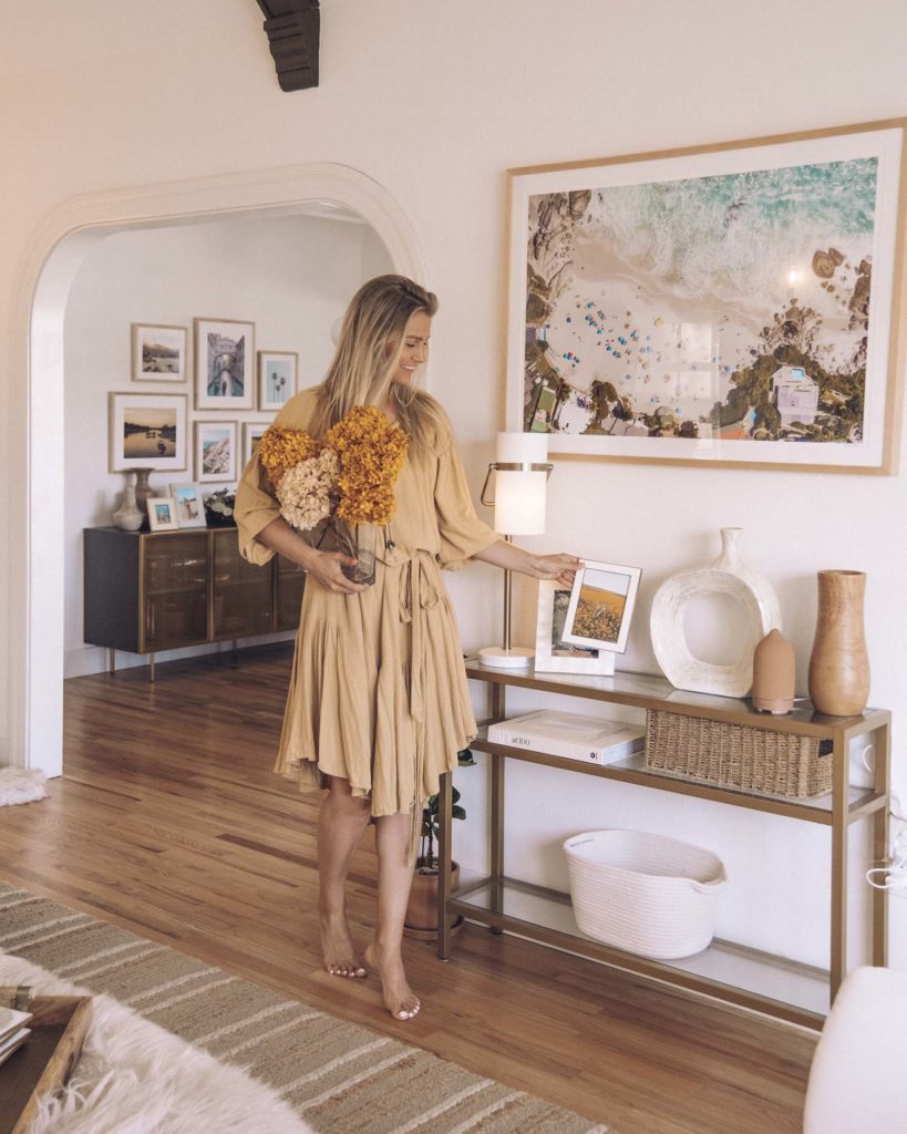 Kiersten Rich The Blonde Abroad at home decorating interior designer branding photography