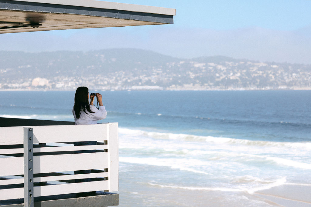 monterey beach hotel view from hotel hospitality photographer boutique hotel chelsea loren southern california