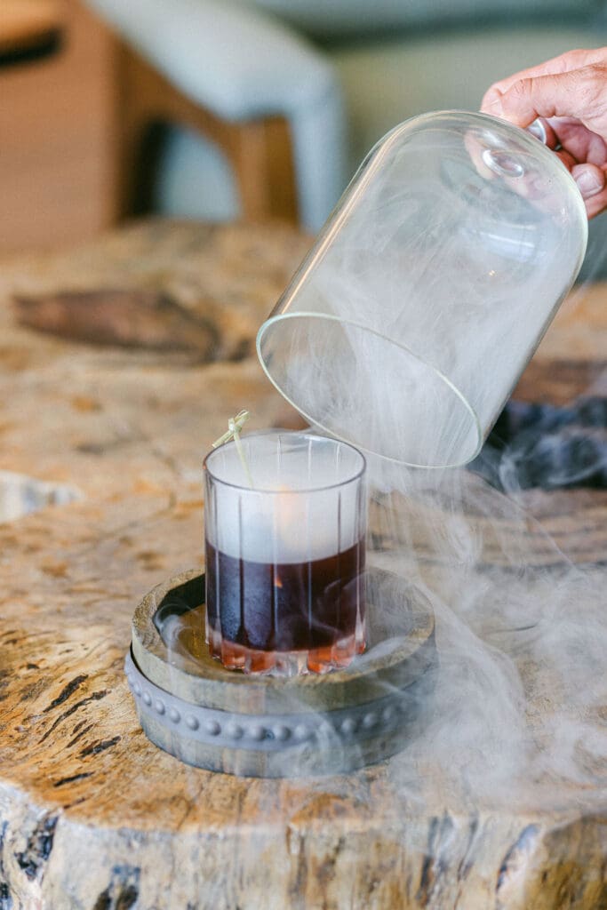 food and beverage cocktail photographer boutique hotel amenities california photography