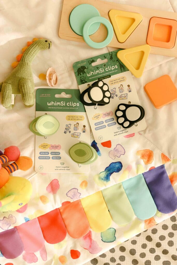 Whimsi Clips baby hair accessories lifestyle product photography by Chelsea Loren