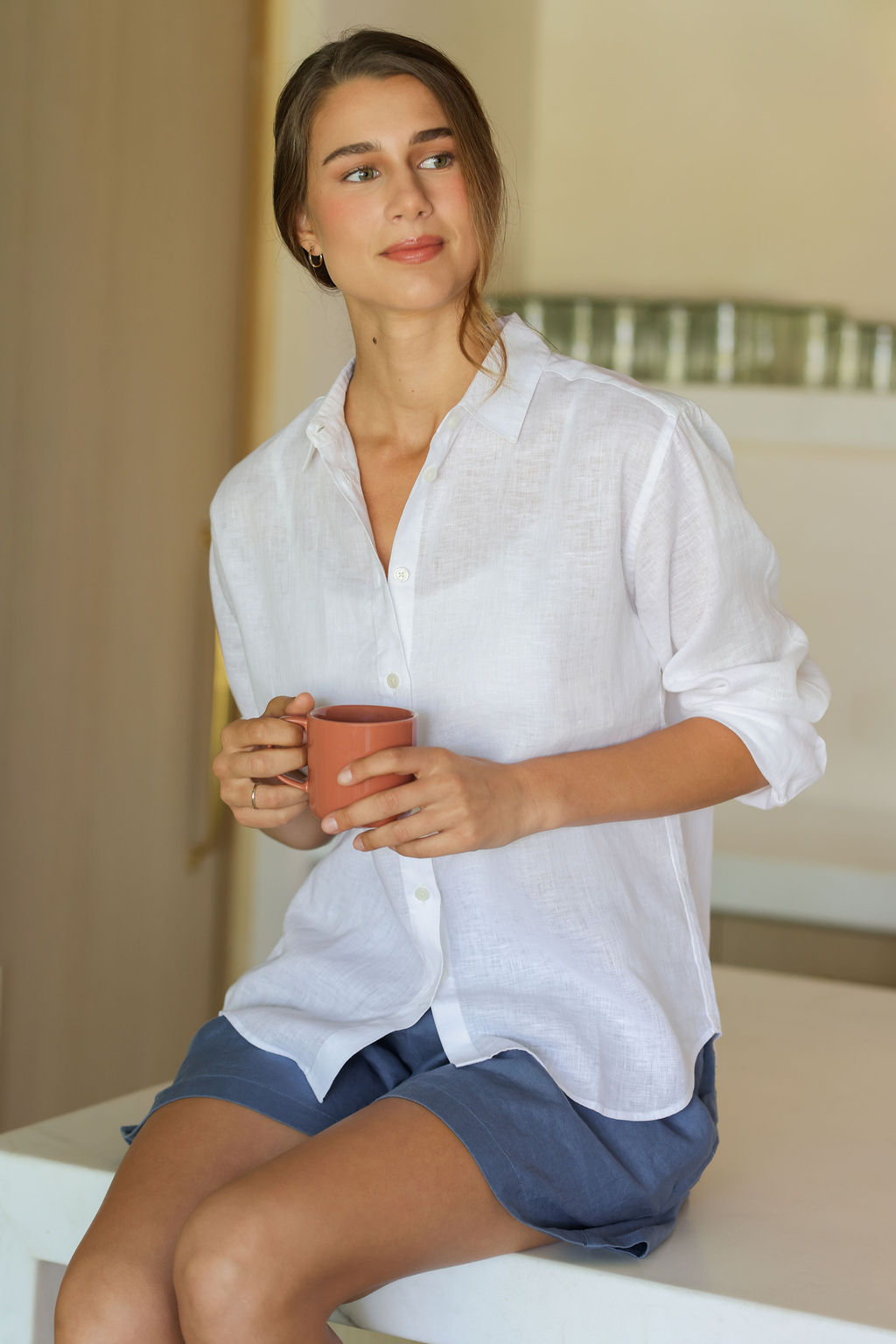 MUJI SS26 Hemp and Linen – women's fashion lifestyle shot, Southern California, commercial lookbook photography by Chelsea Loren