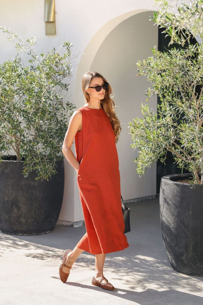 MUJI Spring Summer 2026 hemp and linen collection – fashion lifestyle photography at Carlsbad California location, full production by Chelsea Loren