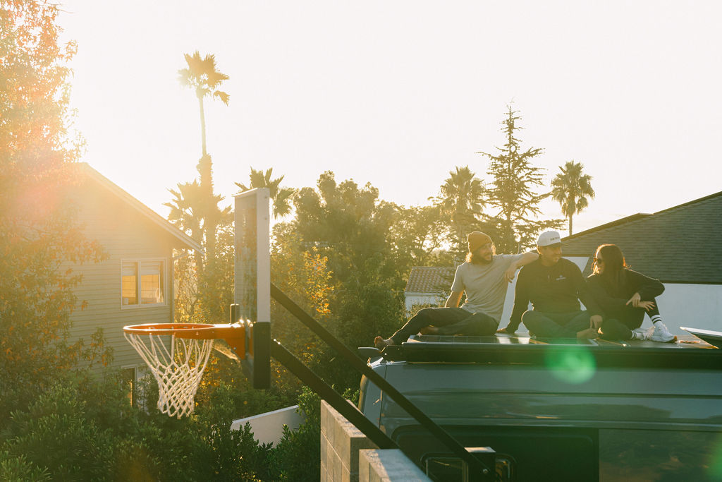 golden hour San Diego landscape from lifestyle brand photography production location