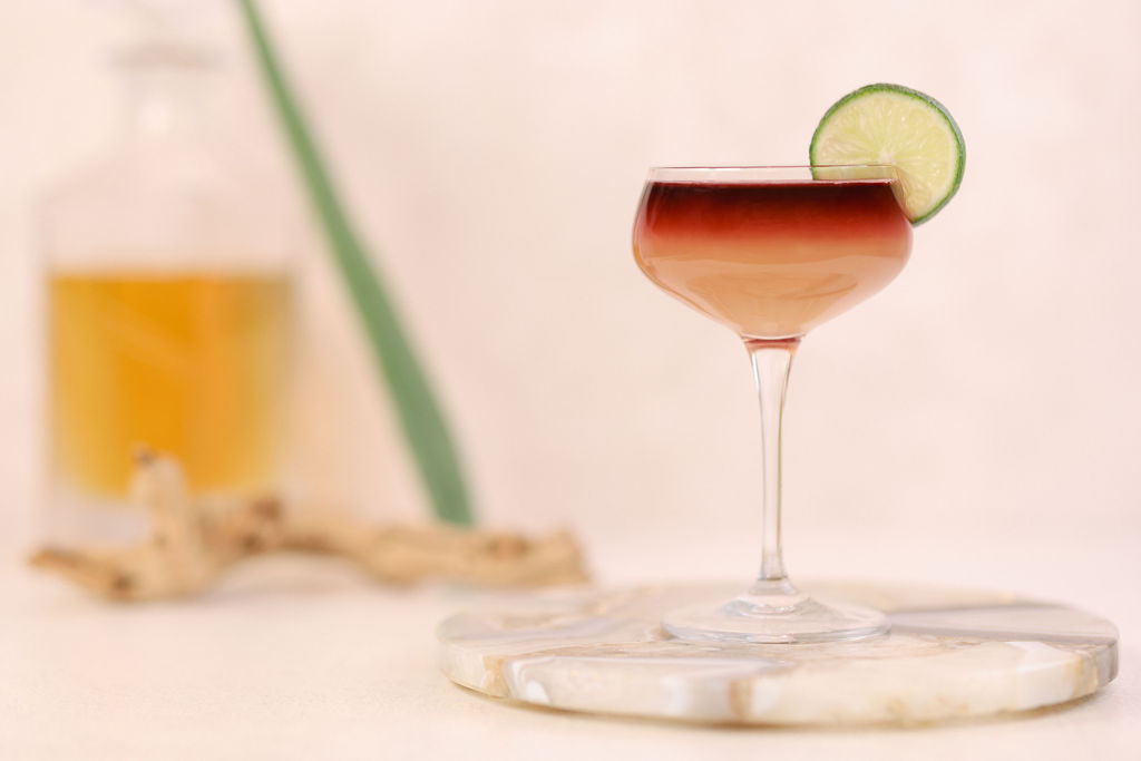 Styled craft beer and cocktail lineup for hotel sports bar food and beverage photography in Chula Vista