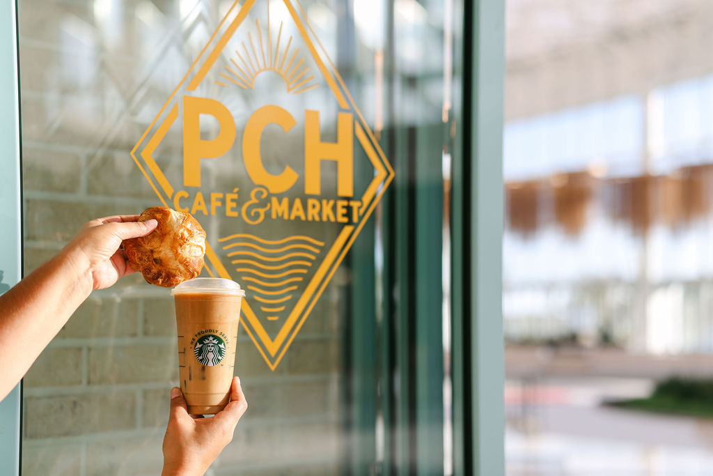 PCH Café and Market exterior signage at Gaylord Pacific Resort hotel photography by Chelsea Loren Chula Vista