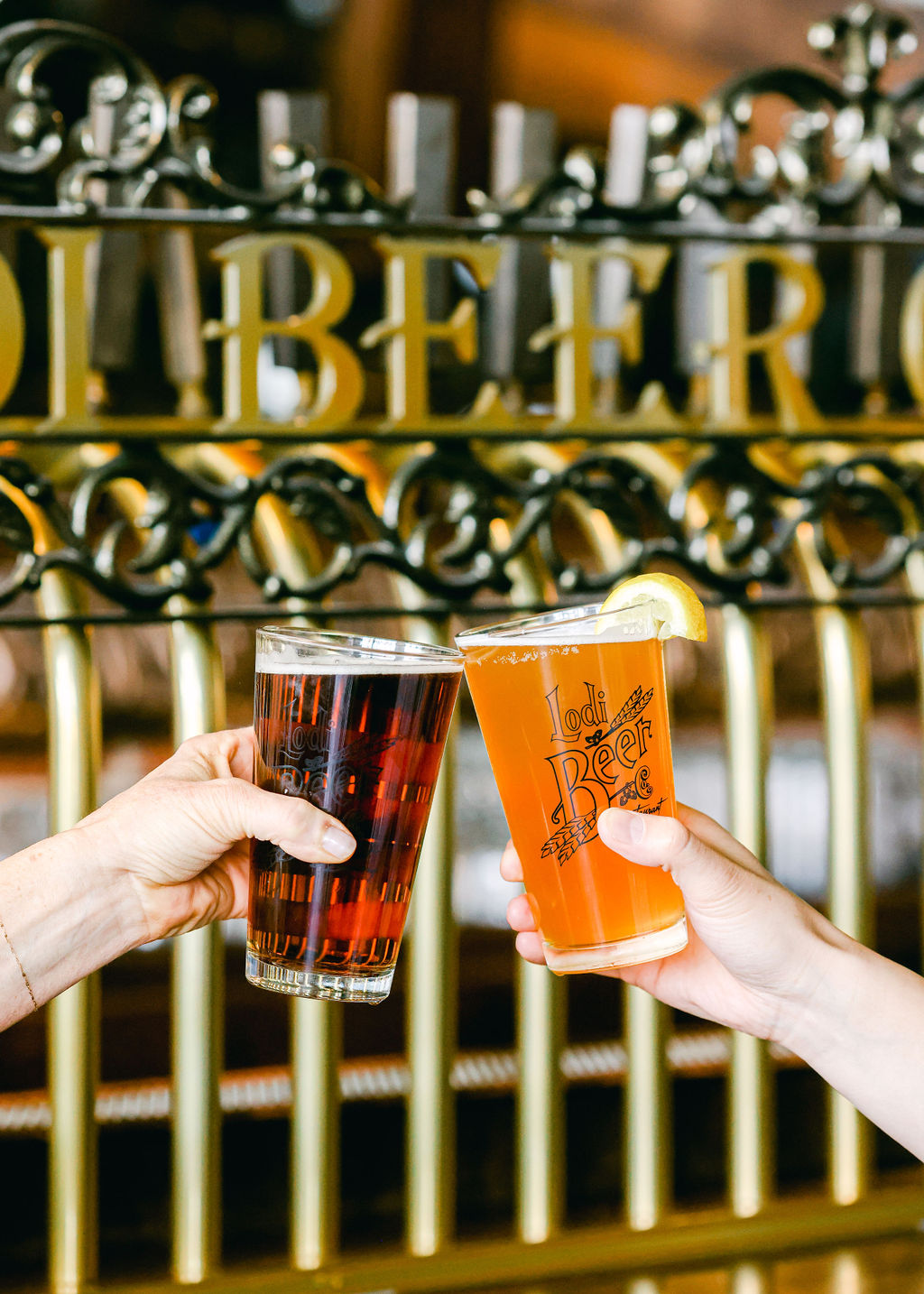 Visit Lodi tourism photography campaign image showcasing Lodi California food and wine destination